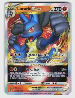 SWSH: Sword & Shield Promo Cards #SWSH214 Lucario VSTAR - Image 1