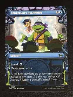 MTG Teenage Mutant Ninja Turtles Donatello's Technique Showcase 0228 NM - Image 1