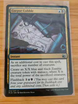 MTG Corpse Cobble 214 Innistrad: Midnight Hunt M/NM Free UK P&P - Image 1