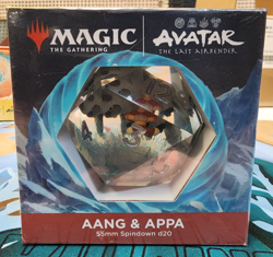 Magic The Gathering Avatar Aang & Appa 55mm Spindown D20 Dice MTG Sirius - Image 1