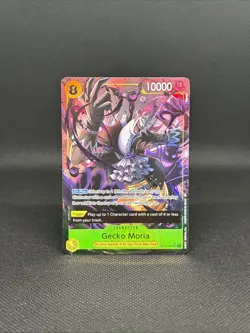 One Piece TCG English OP14-104 Gecko Moria Alt Art Free Ship - Image 1