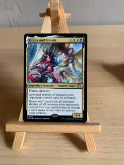 DRANA AND LINVALA RARE MARCH OF THE MACHINE MAGIC: THE GATHERING NM/M - Image 1