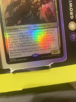 Magic: The Gathering March of the Machine Commander Deck Growing Threat Sealed - Image 2