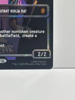 Splinter, the Mentor (0089) (Borderless) (Surge Foil) Commander: TMNT - Image 5