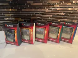MTG Magic the Gathering Ikoria Commander Deck 2020 Set of All 5 Factory Sealed - Image 1