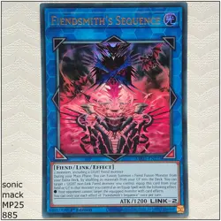 Fiendsmith's Sequence - MP25-EN223 - Ultra Rare 1st Edition Yugioh - Image 1