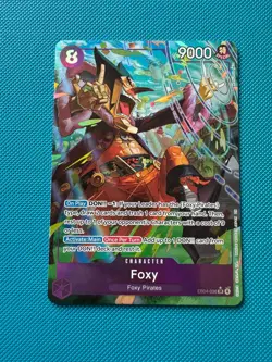 One Piece Card Game - EB04-036 - Foxy - Alt Art - English - Image 1