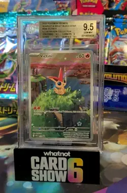 STRONG BGS 9.5!! Victini 208 Sv: Scarlet & Violet Promo Cards Holo - Image 1
