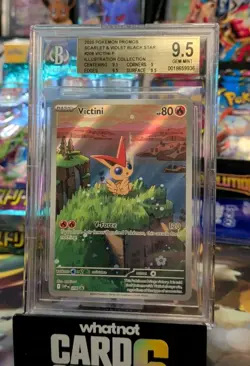 STRONG BGS 9.5!! Victini 208 Sv: Scarlet & Violet Promo Cards Holo - Image 2