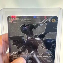 Pokemon TCG Zekrom Black White Holo Full Art Ultra Rare Card 114/114 - Image 2