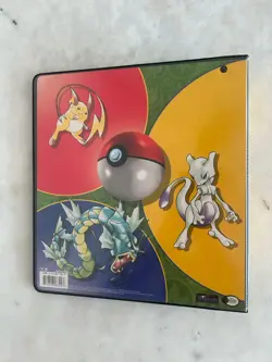 Snorlax Pokemon TCG Card Folder 1999 Wizards Of The Coast WOTC 3-Ring Binder - Image 2