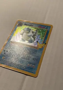 Pokemon Blastoise Holo Celebrations: Classic Collection 2/102 100 HP Card - Image 3