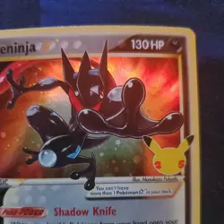 Pokemon TCG Greninja Gold Star SWSH144 25th Celebrations Promo Card Sealed - Image 3