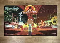 Ultra Pro MtG Playmats Tarkir , Jeskai Waymast / Rick And Morty Lot Of 2 - Image 2