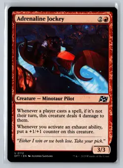 Adrenaline Jockey Aetherdrift #112 Uncommon - Image 1