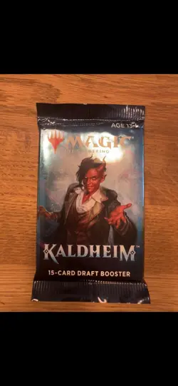 DRAFT Booster Pack ~ Kaldheim ~ Magic the Gathering SEALED - Image 1