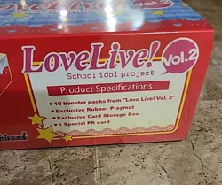 Weiss Schwarz LoveLive! Vol.2 Meister Set English Edition Factory Sealed - Image 3