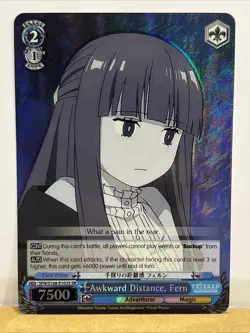 Awkward Distance, Fern SFN/S108-E103S SR NM Weiss Schwarz Beyond Journey’s End - Image 1