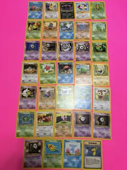 Lot Of 35 Pokemon Neo Discovery Cards- Vintage 2001 Wizards Of The Coast, NM-HP - Image 1