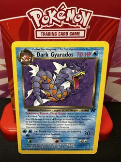 Pokemon Dark Gyarados TCG Regular Card 25/82 Non-Holo - Lightly Played - Image 2