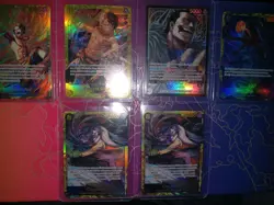 Bandai One Piece CCG card lot of 14 Alt Art, SR, SEC, - Image 2