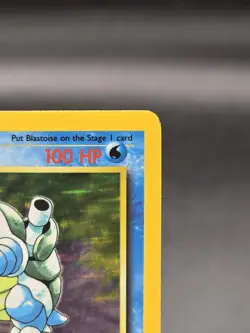 Pokemon TCG Blastoise 2/102 Base Set Unlimited WOTC Holo Rare Card - Image 3