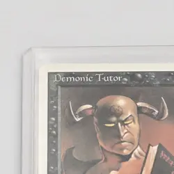 Magic the Gathering Demonic Tutor Revised Edition Regular NM - Image 5