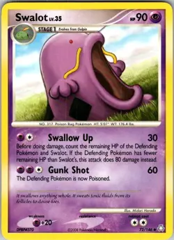 Pokemon | Legends Awakened | Swalot | 72/146 | Normal | NM - Image 1