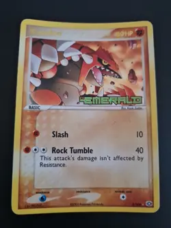 Pokemon Card - Groudon – 5/106 – EX Emerald – Reverse Stamped Holo - EU SELLER - Image 2