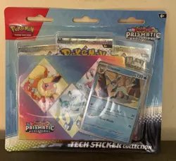 Pokemon Tech Sticker Collection Box Scarlet & Violet Prismatic Evolutions Glace… - Image 2
