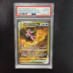Pokemon Crown Zenith GG: Gold Full Set Palkia, Dialga, Giratina, Arceus PSA 10 - Image 2