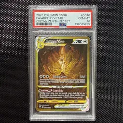Pokemon Crown Zenith GG: Gold Full Set Palkia, Dialga, Giratina, Arceus PSA 10 - Image 3