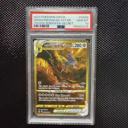 Pokemon Crown Zenith GG: Gold Full Set Palkia, Dialga, Giratina, Arceus PSA 10 - Image 4