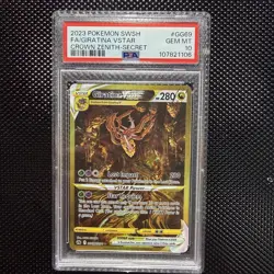 Pokemon Crown Zenith GG: Gold Full Set Palkia, Dialga, Giratina, Arceus PSA 10 - Image 5