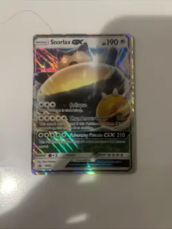2016 POKEMON SM BLACK STAR PROMO SM05 SNORLAX GX-HOLO SNORLAX GX BOX - Image 1