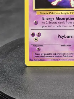 Pokemon TCG Mewtwo 3 WOTC Promo Card, Stamped Movie Promo - Image 4