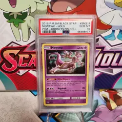 PSA 10 Mewtwo SM214 Black Star Promo - Hidden Fates - Pokemon TCG - SHIPS FAST - Image 1