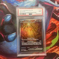 2023 POKEMON PAL EN-PALDEA EVOLVED SPECIAL ILLUSTRATION RARE CHI-YU EX PSA 9 - Image 1