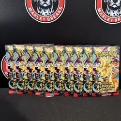 Pokemon Ascended Heroes 10 Booster Packs Brand New Factory Sealed - Image 1