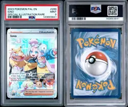 IONO Paldea Evolved Special Illustration Rare #269 PSA 9 Pokemon - Image 3