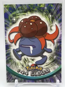 1999 Topps Pokemon Gloom #44 TV Animation Edition Blue Logo 1st Series - NM/LP - Image 1