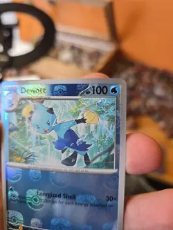 Pokemon TCG White Flare Dewott Master Ball Holo 022/086 - Image 3