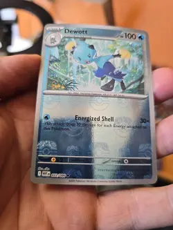 Pokemon TCG White Flare Dewott Master Ball Holo 022/086 - Image 5