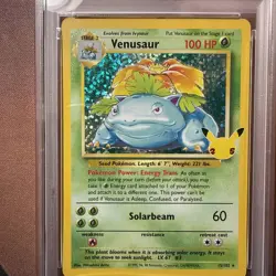 Pokemon Venusaur 15/102 Holo Classic Collection Celebrations PSA 9 2021 English - Image 2