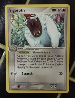 Vigoroth - ex Deoxys 50/107 2005 NM Pokemon - Image 1