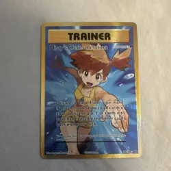 Pokemon Misty's Determination Trainer Full Art Holo Evolutions 108/108 - Image 1
