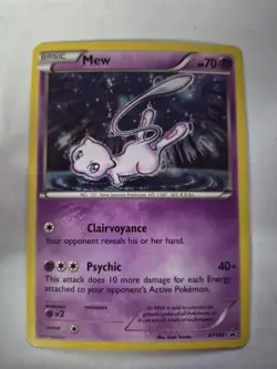 2017 Mew Black Star Holo Promo XY192 XY Promos Pokemon - Image 2