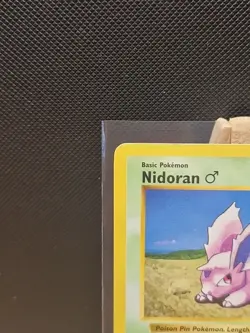 Pokemon TCG 1999 WOTC Base Set Shadowless Nidoran M 55/102 - Light Play - Image 3