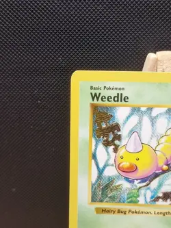Pokemon 1999 WOTC Base Set Shadowless Weedle 69/102 - Near Mint - Image 3