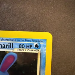 Pokemon WOTC Neo Destiny Light Azumarill Holo Rare 13/105 NM - Image 5